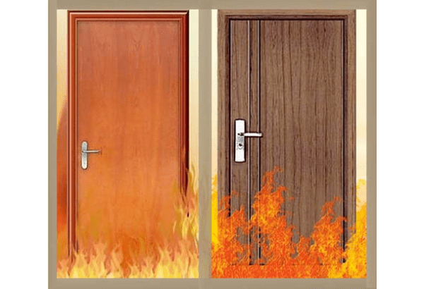 Cửa chống cháy giúp hạn chế thiệt hại hỏa hoạn