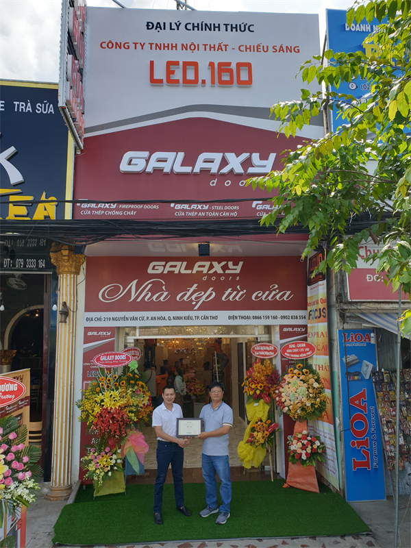 Galaxy Door chinh phục thị trường Tây nam bộ, khai trương đại lý tại thủ phủ Cần Thơ