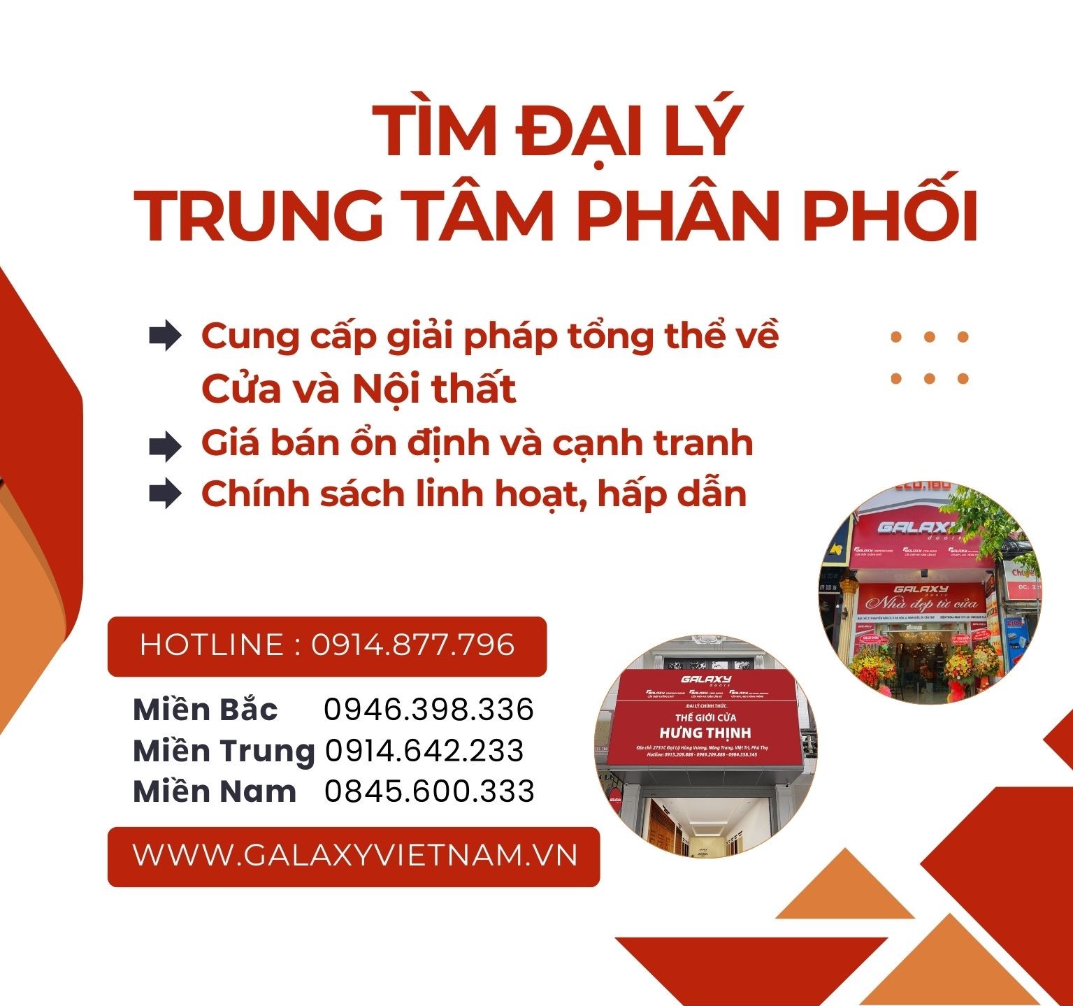 GALAXY TÌM ĐẠI LÝ, NHÀ PHÂN PHỐI