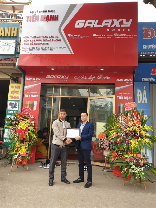 Galaxy Door khai trương Trung tâm phân phối, Đại lý tại Từ Sơn, Bắc Ninh